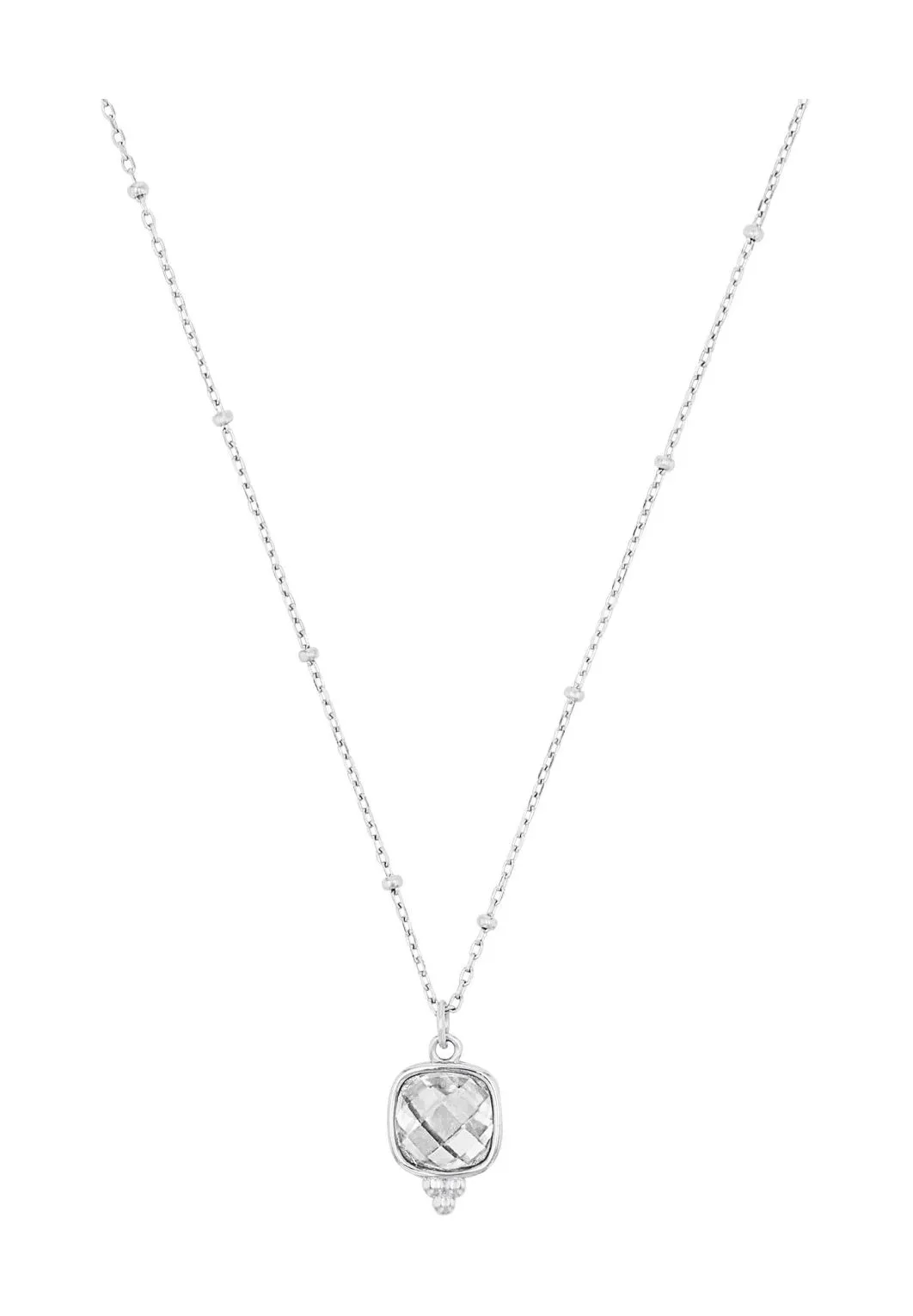 amor Damen Kette mit Anhänger, 925er Silber, SILBER