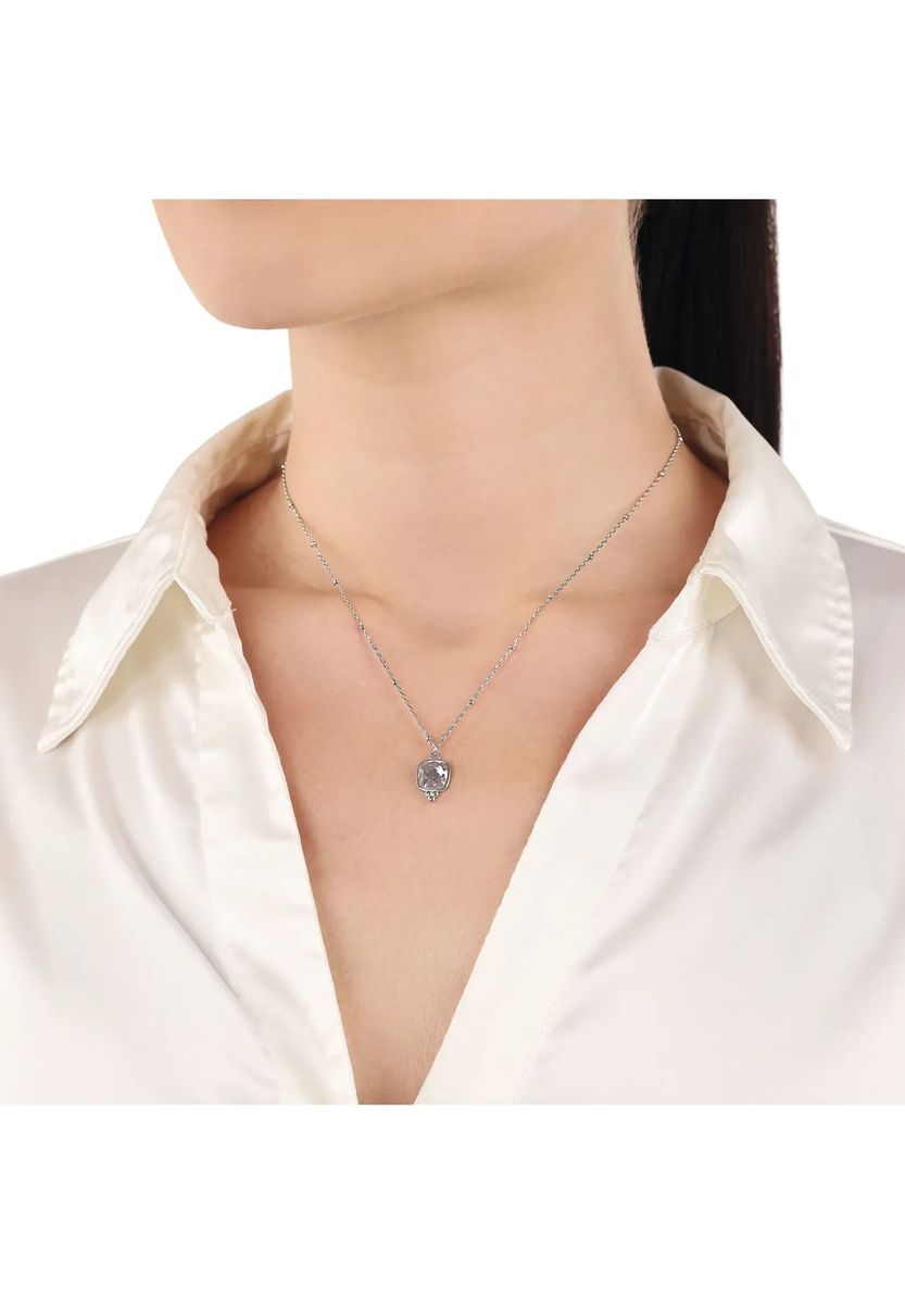amor Damen Kette mit Anhänger, 925er Silber, SILBER