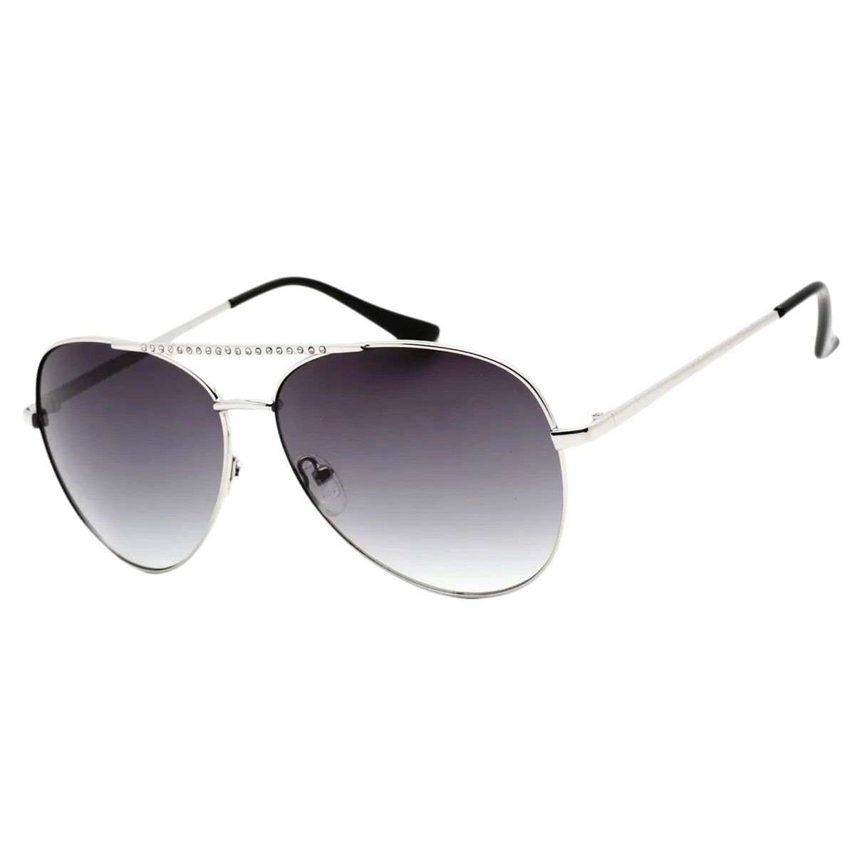 Aviator-Sonnenbrille mit Strassdetails