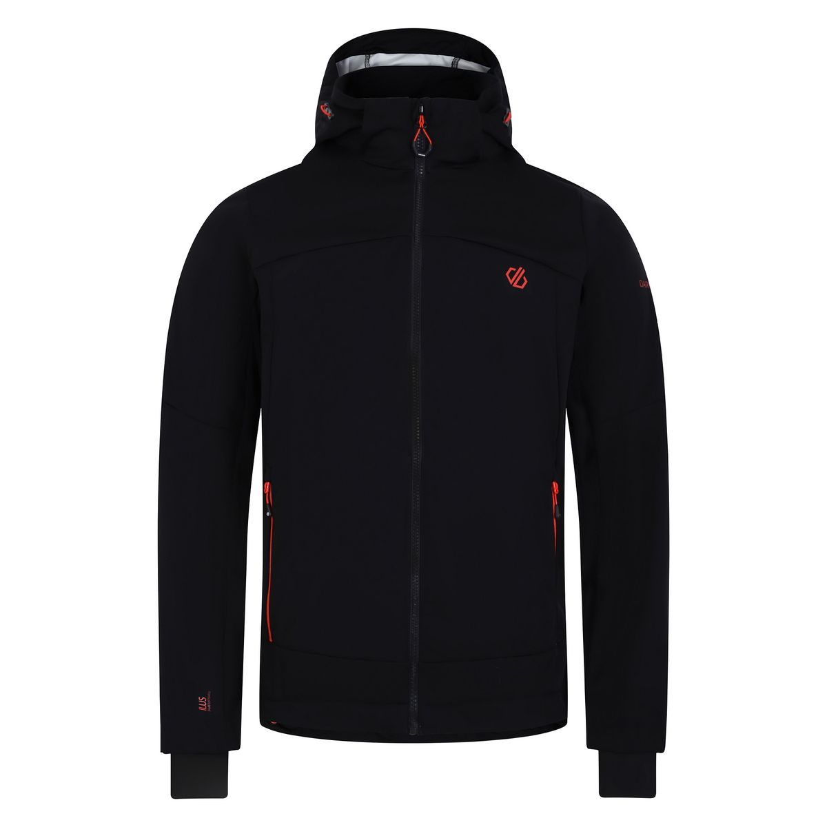 Herren Softshelljacke mit Kapuze