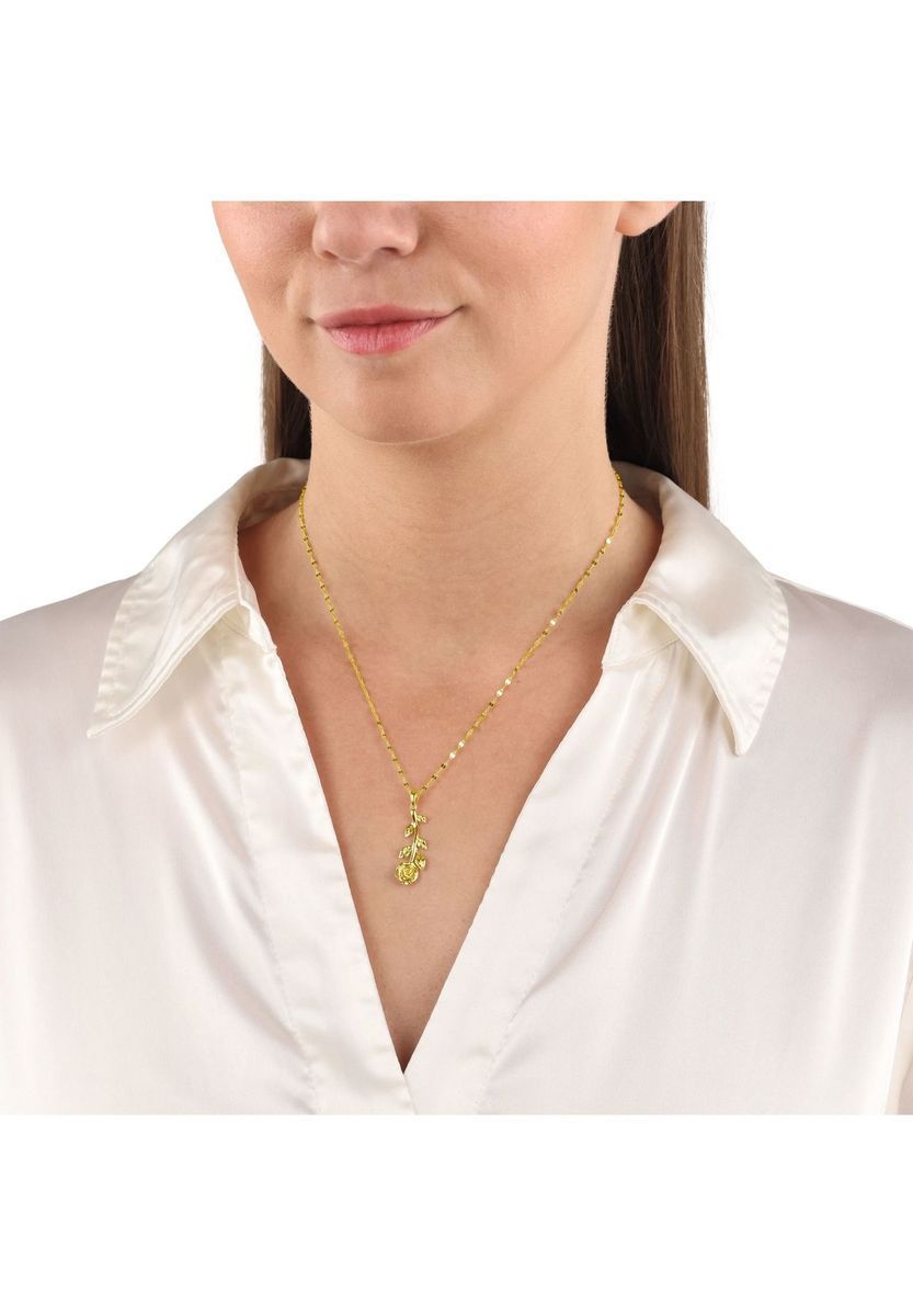 amor Damen Kette mit Anhänger "2034100", 925er Silber, GOLD
