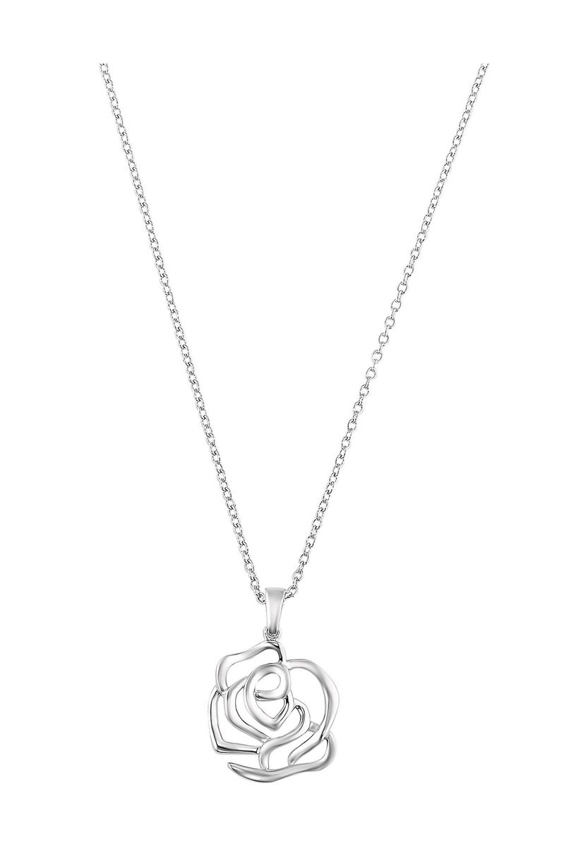 amor Damen Kette mit Anhänger, 925er Silber, SILBER