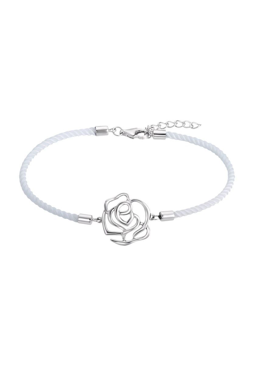 amor Damen Armband "20341425“, 925er Silber, silber/weiß