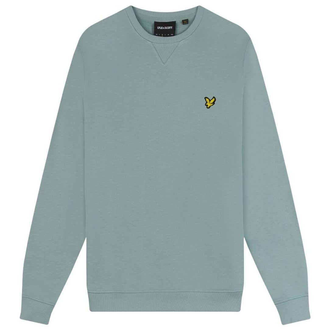 Klassisches Baumwoll-Sweatshirt mit Rundhalsausschnitt