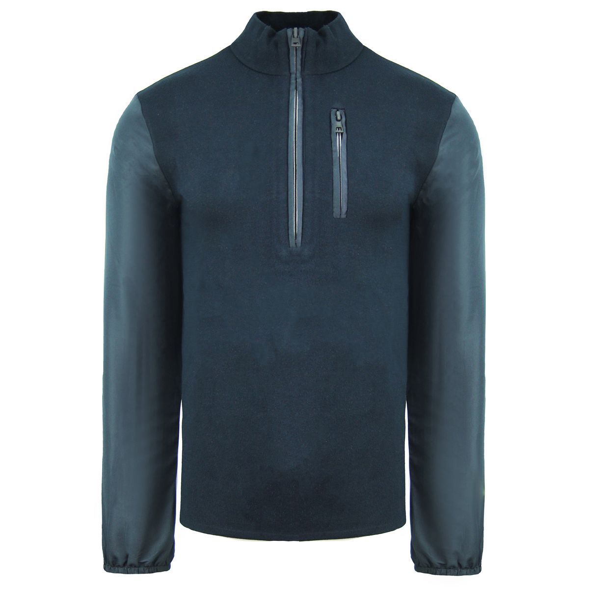 Herren Viertelreißverschluss-Pullover