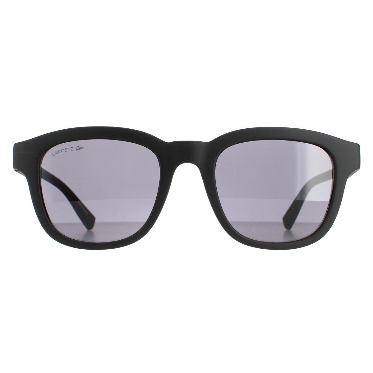 Matte Schwarze Rechteckige Sonnenbrille