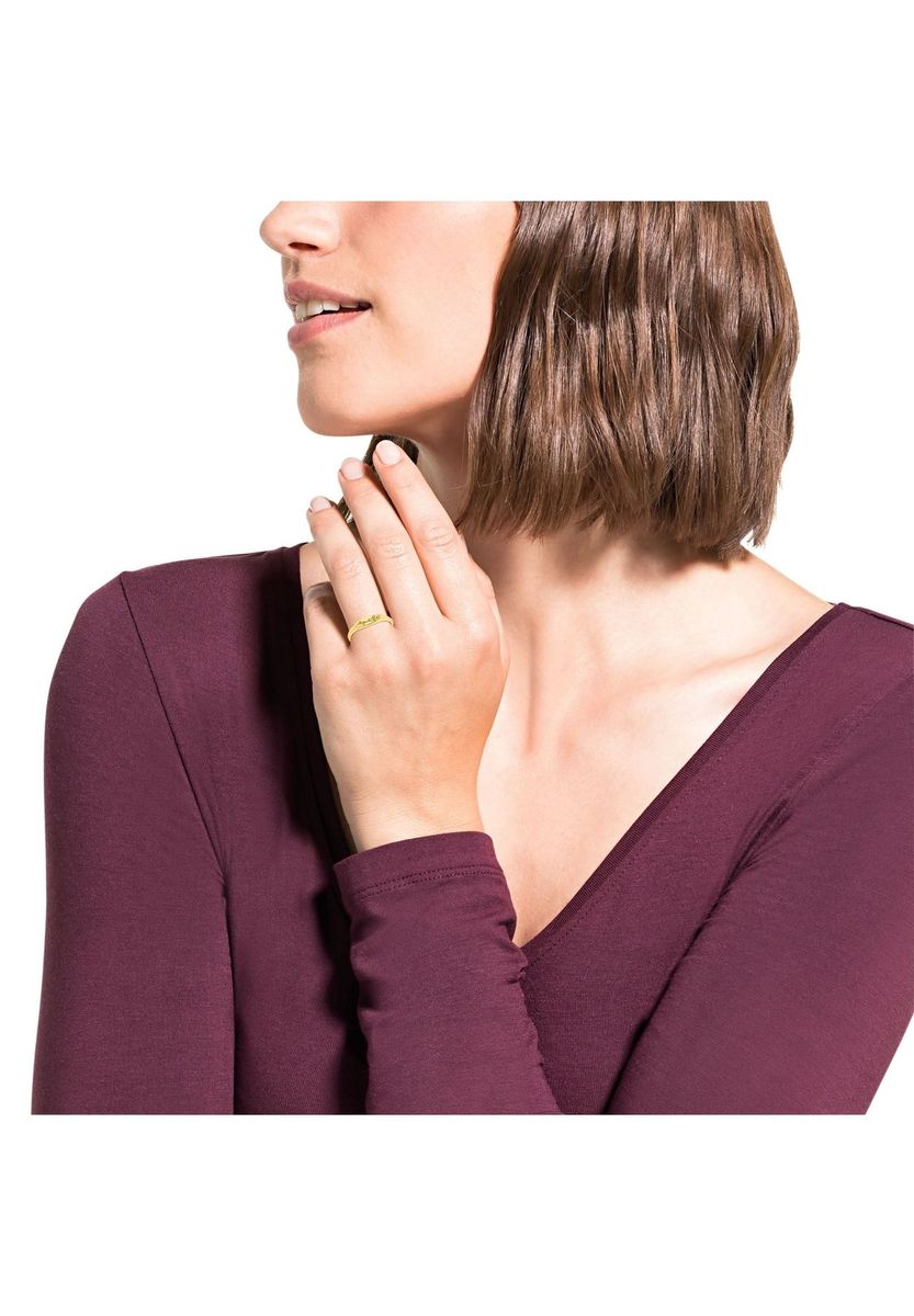 amor Damen Ring, 925er Silber, GOLD, 52