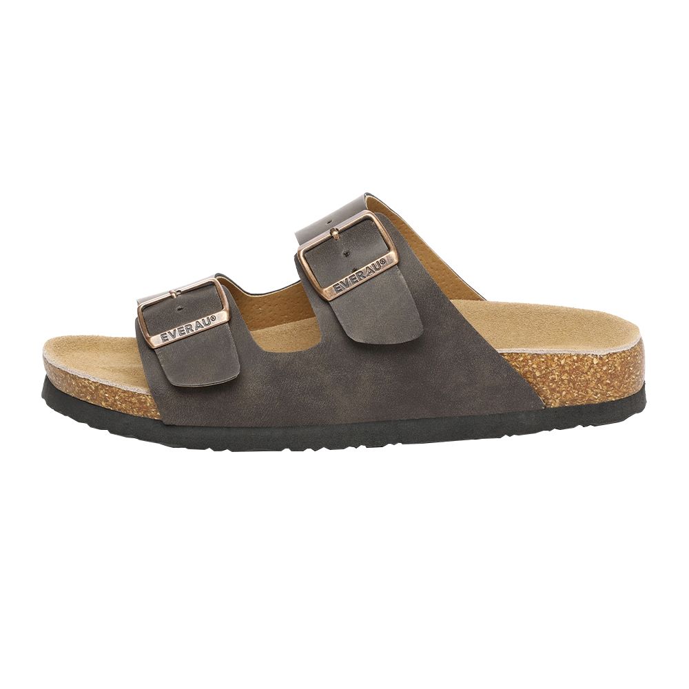 Herren Leder Doppel Schnalle Sandalen