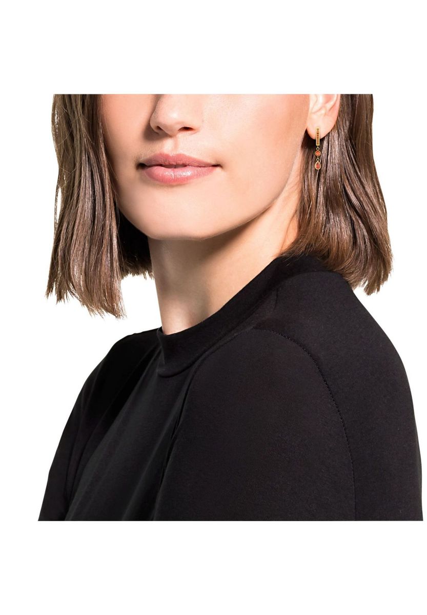 amor Damen Creolen, Edelstahl, GOLD, 99