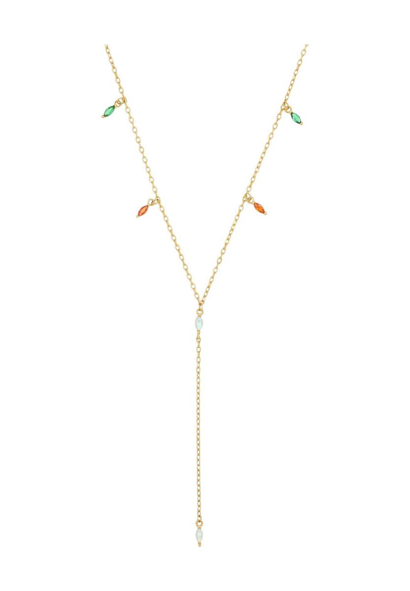 amor Damen Kette, 925er Silber, GOLD