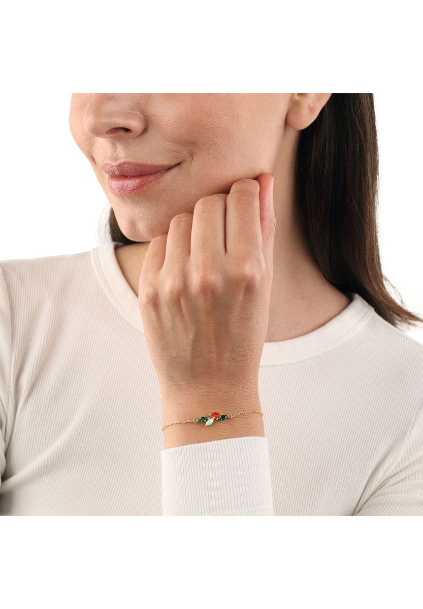 amor Damen Armband, 925er Silber, GOLD