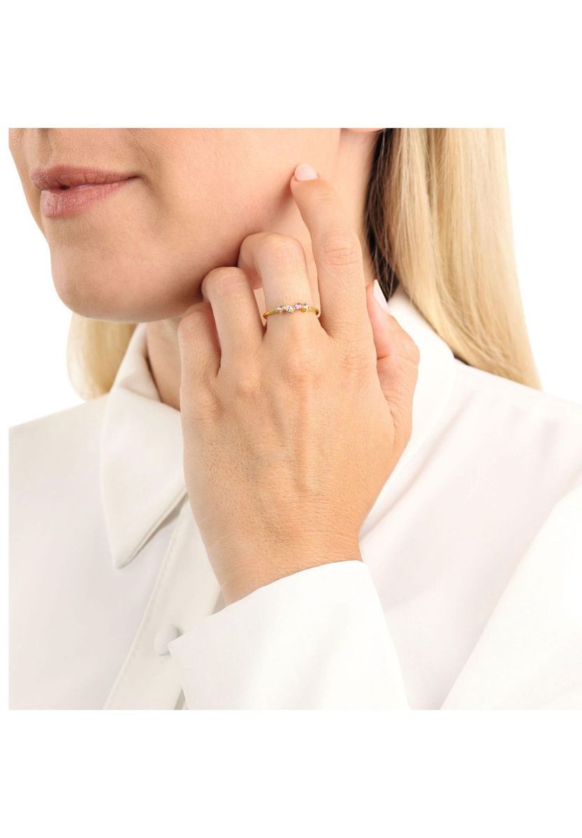 amor Damen Ring, 925er Silber, GOLD