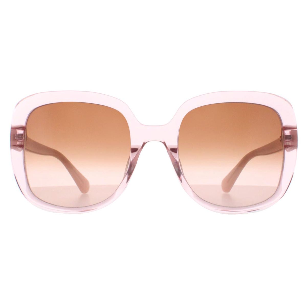 Übergroße, quadratische Sonnenbrille mit Farbverlauf