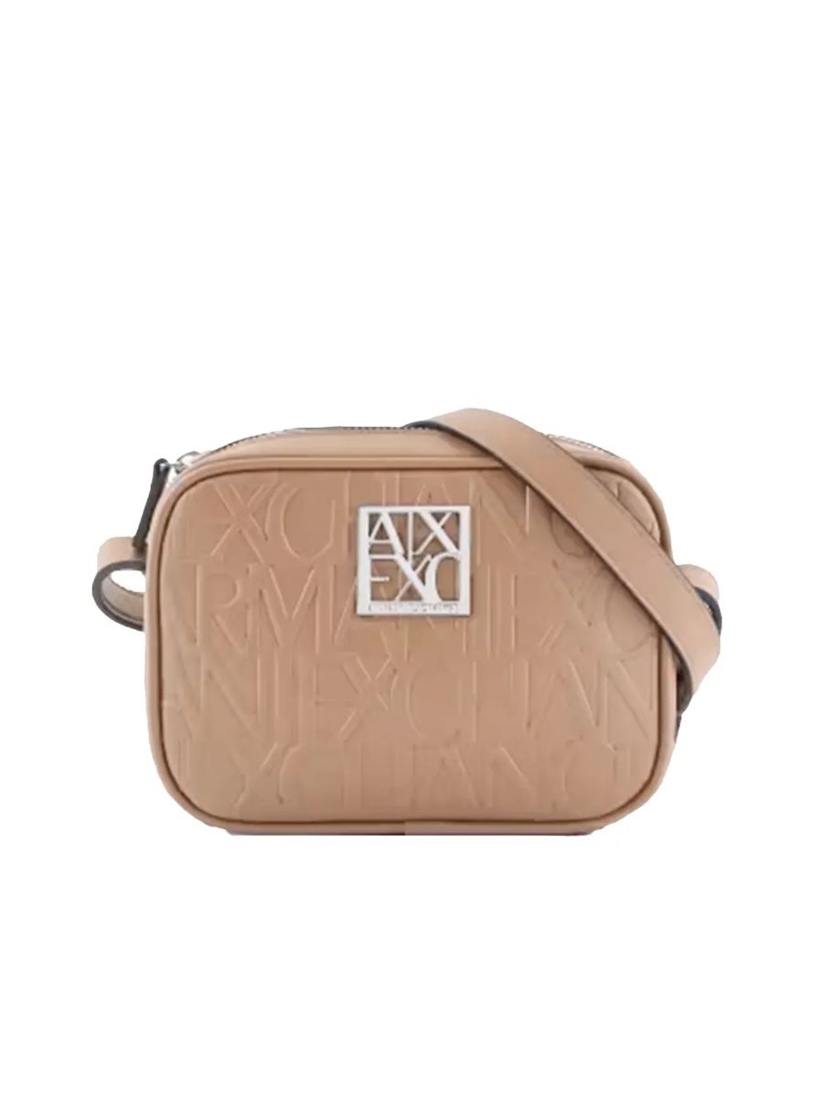 Crossbody Kameratasche mit Logo-Prägung