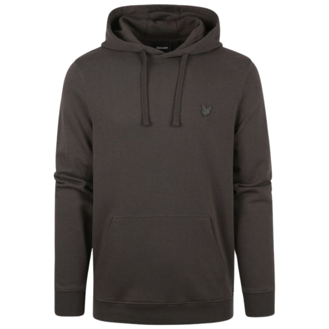 Klassischer Kapuzenpullover mit Logo