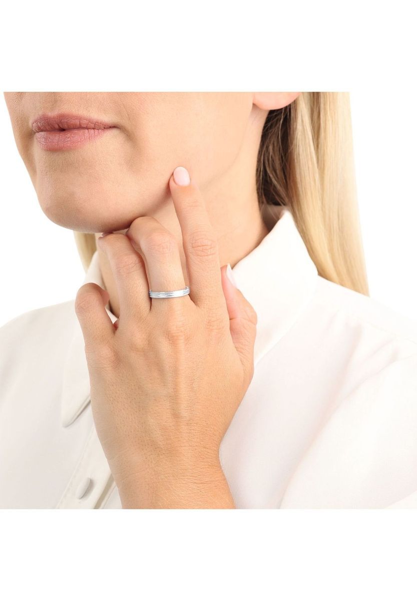 amor Damen Ring, 925er Silber, SILBER, 60