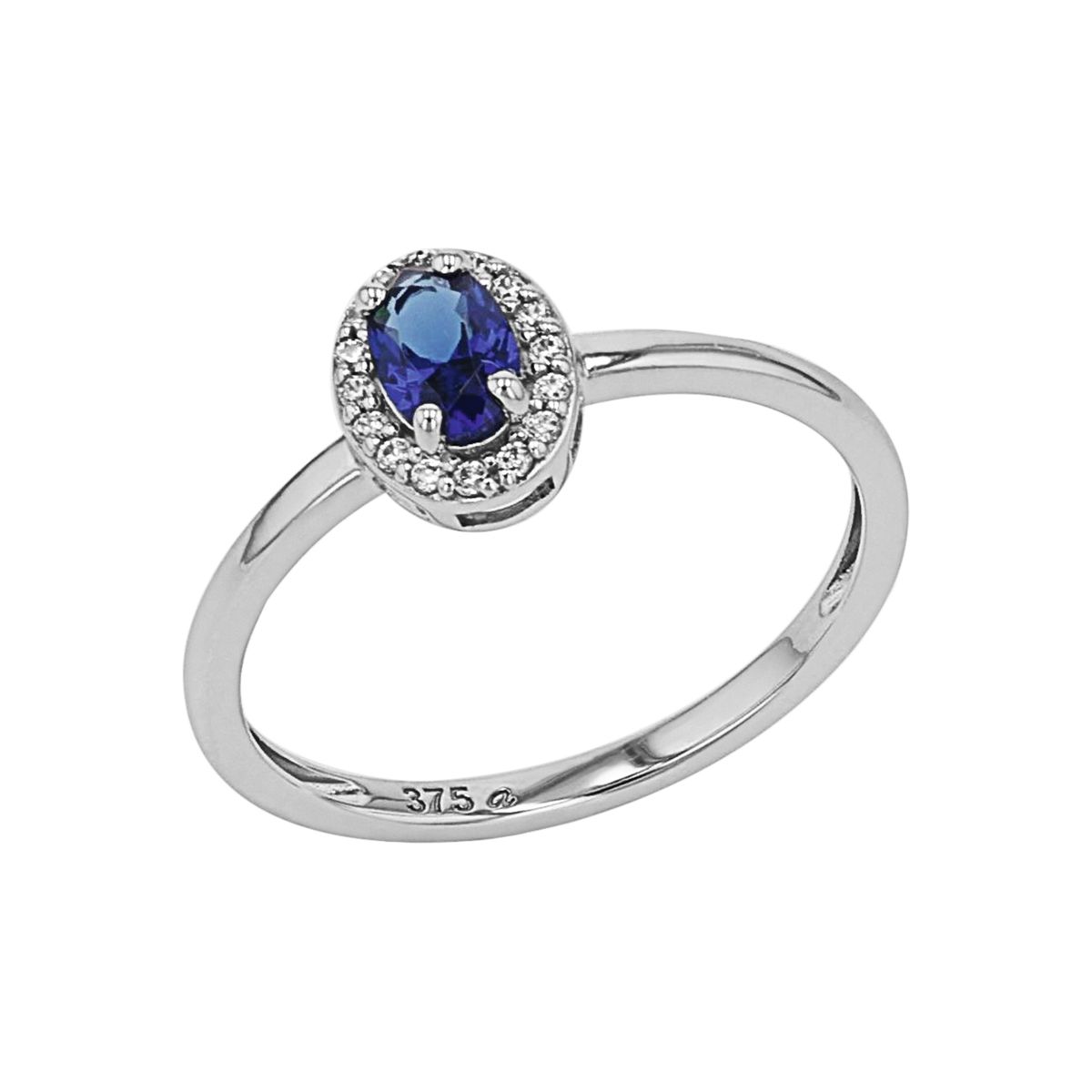 amor Damen Ring, 375er Weißgold, SILBER, 52