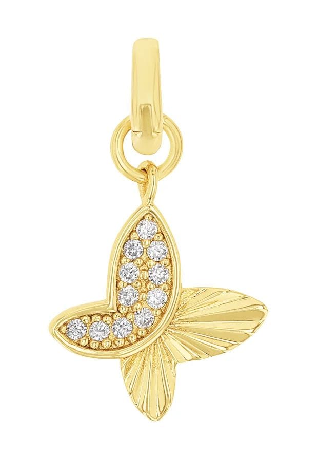 amor Damen Charm Anhänger, 925er Sterling Silber, GOLD