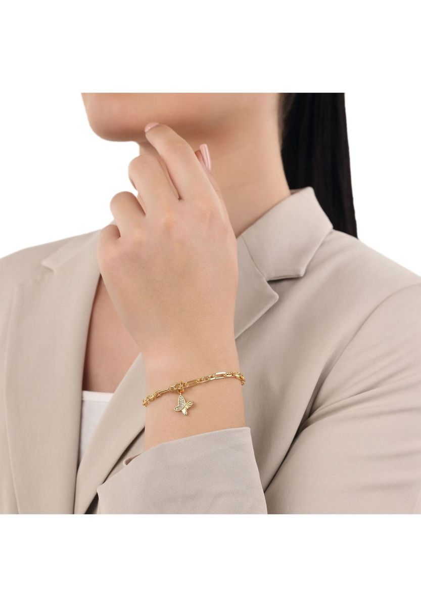 amor Damen Charm Anhänger, 925er Sterling Silber, GOLD