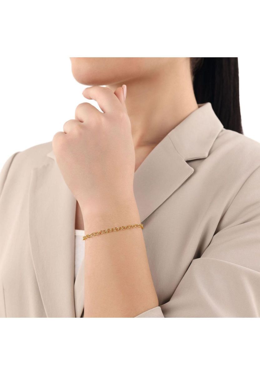 amor Damen Armband, 925er Sterling Silber, GOLD