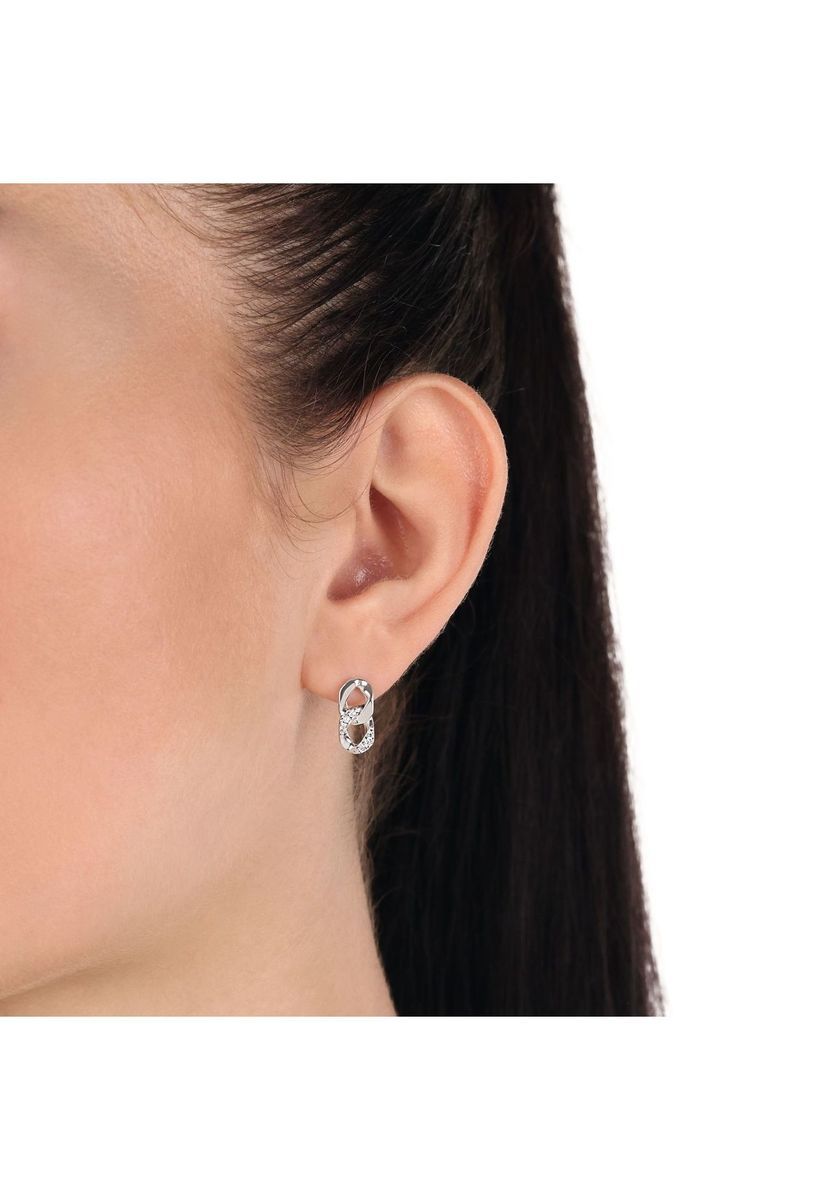 amor Damen Ohrstecker, 925er Silber, SILBER, 99