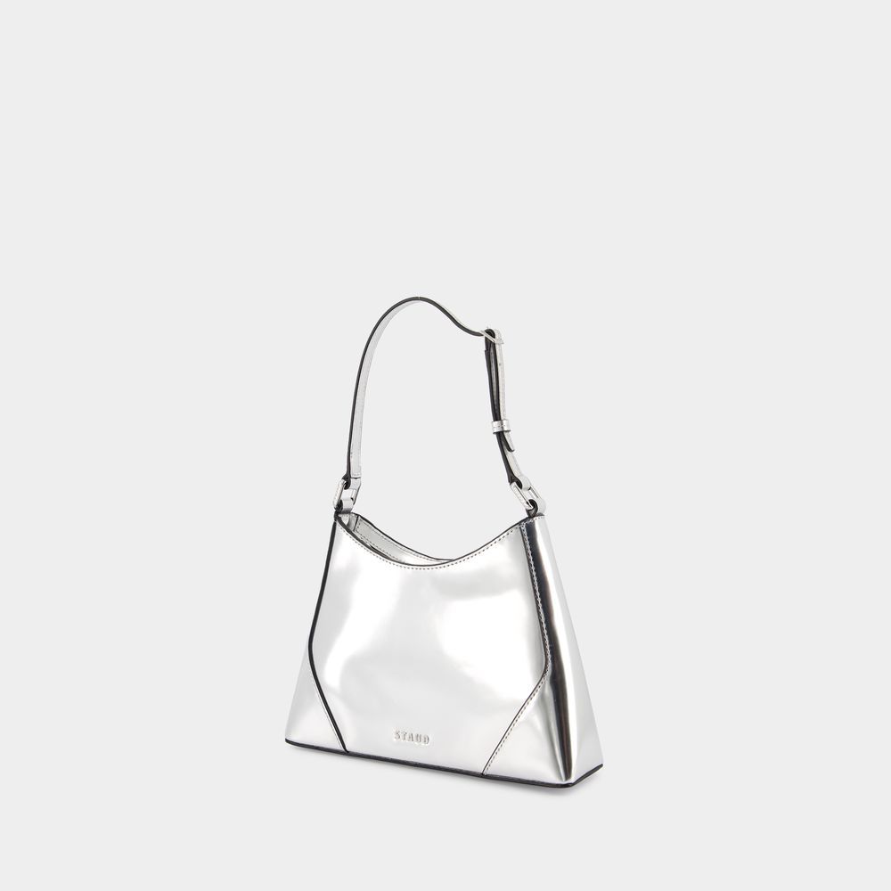 Elegante Metallic Schultertasche