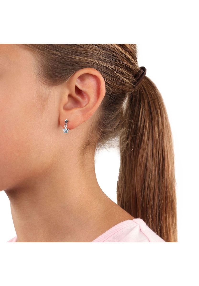 Funkelnde Stern-Ohrhänger für Mädchen