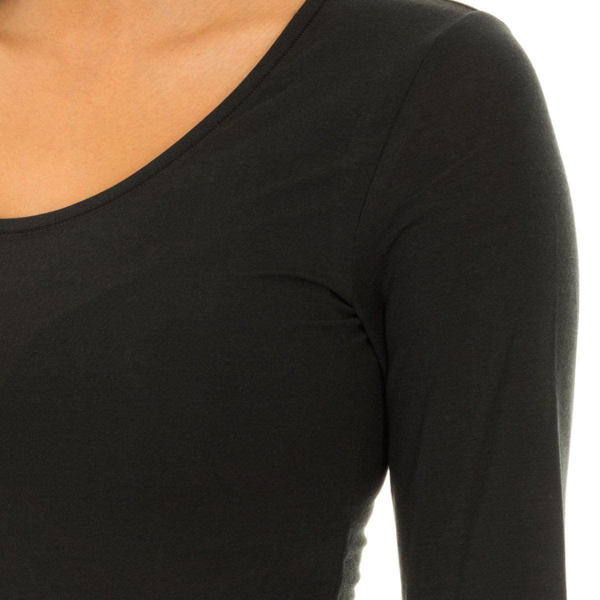 Thermos-Langarmshirt mit Rundhalsausschnitt