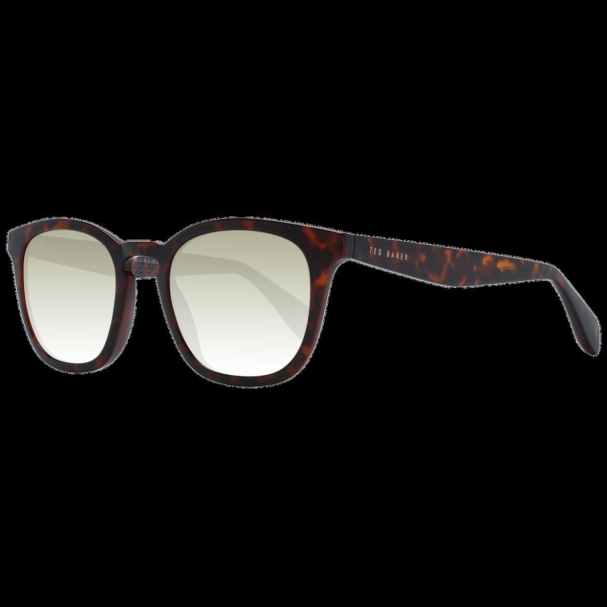 Quadratische Sonnenbrille mit Schildpattmuster