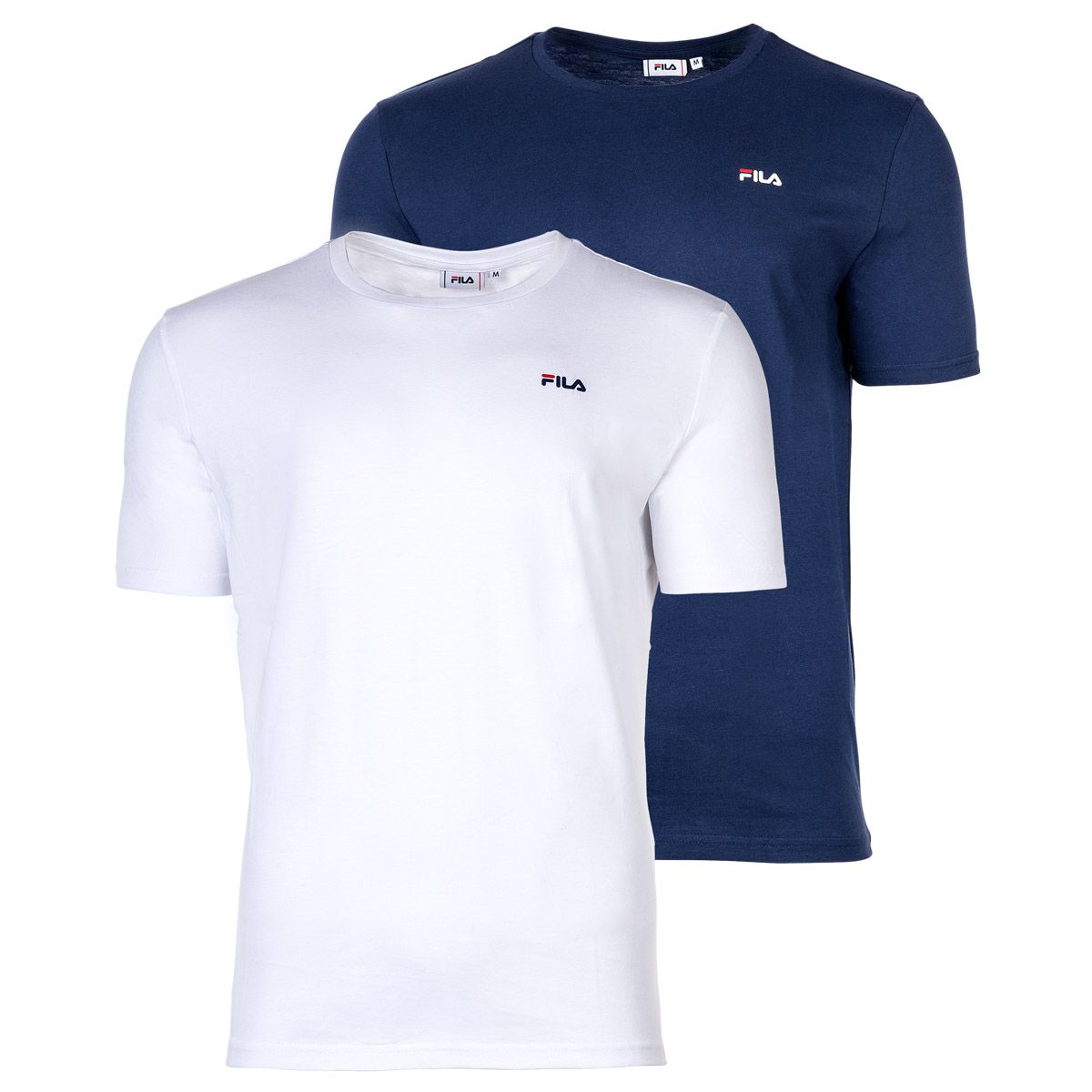 Klassisches T-Shirt mit Rundhalsausschnitt Doppelpack