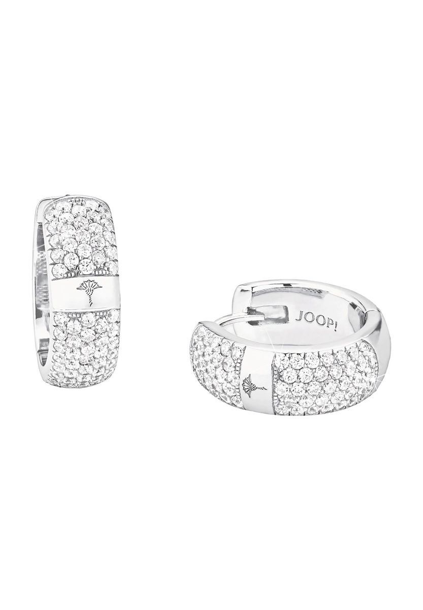 JOOP! Damen Creolen "P2027634", 925er Silber, silber