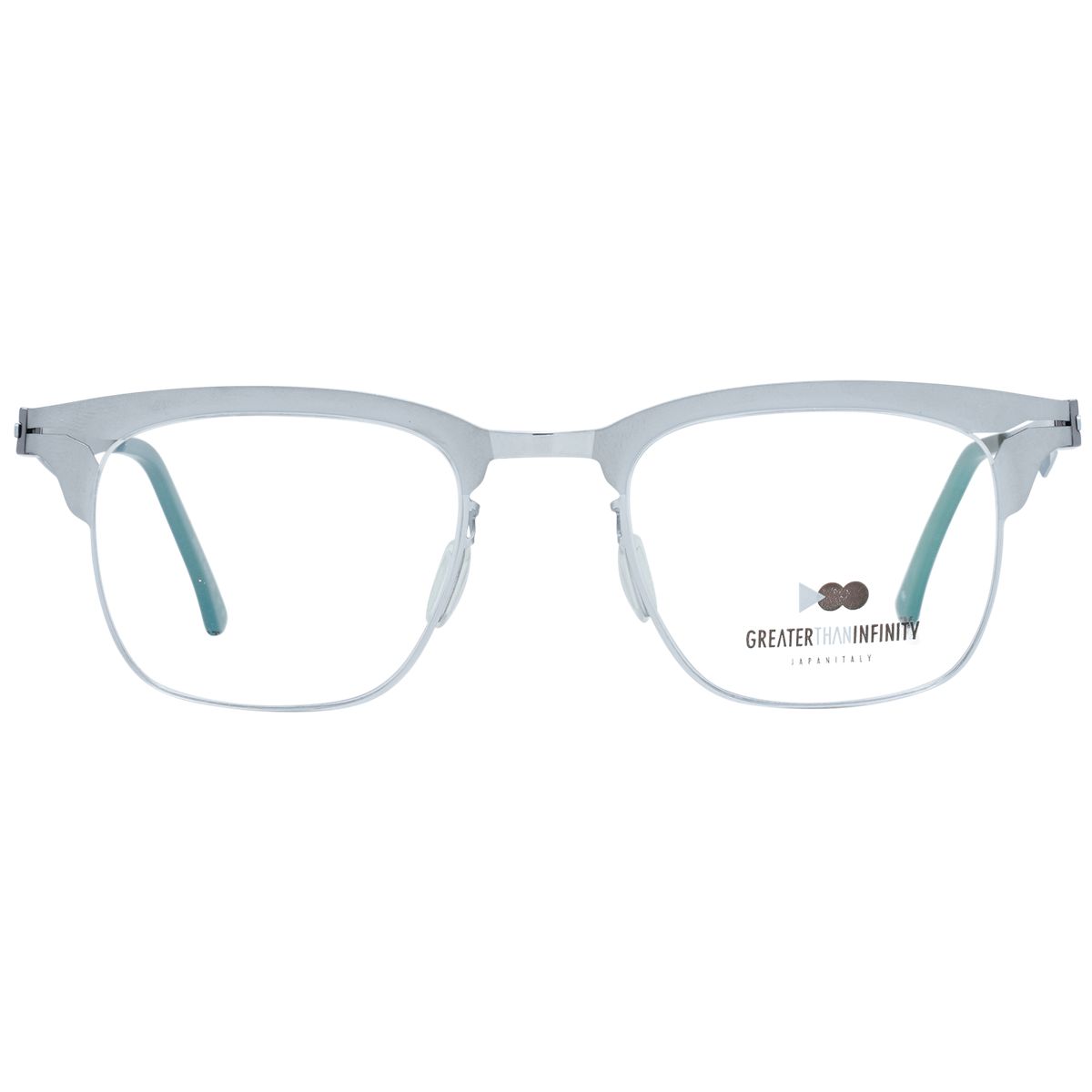 Elegante quadratische Metall-Brillenfassung