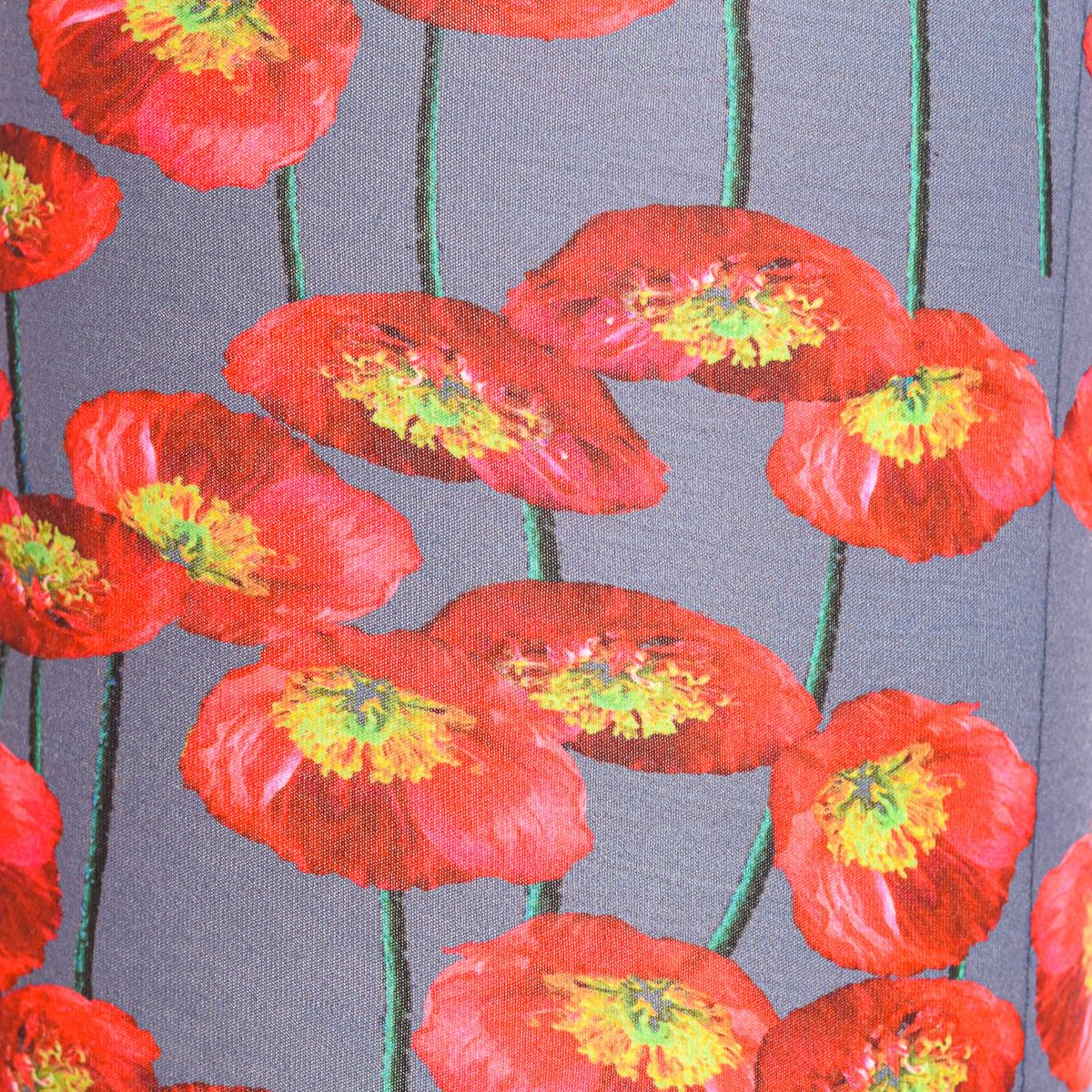 Multifunktionaler Schlauchschal mit Blumenmuster