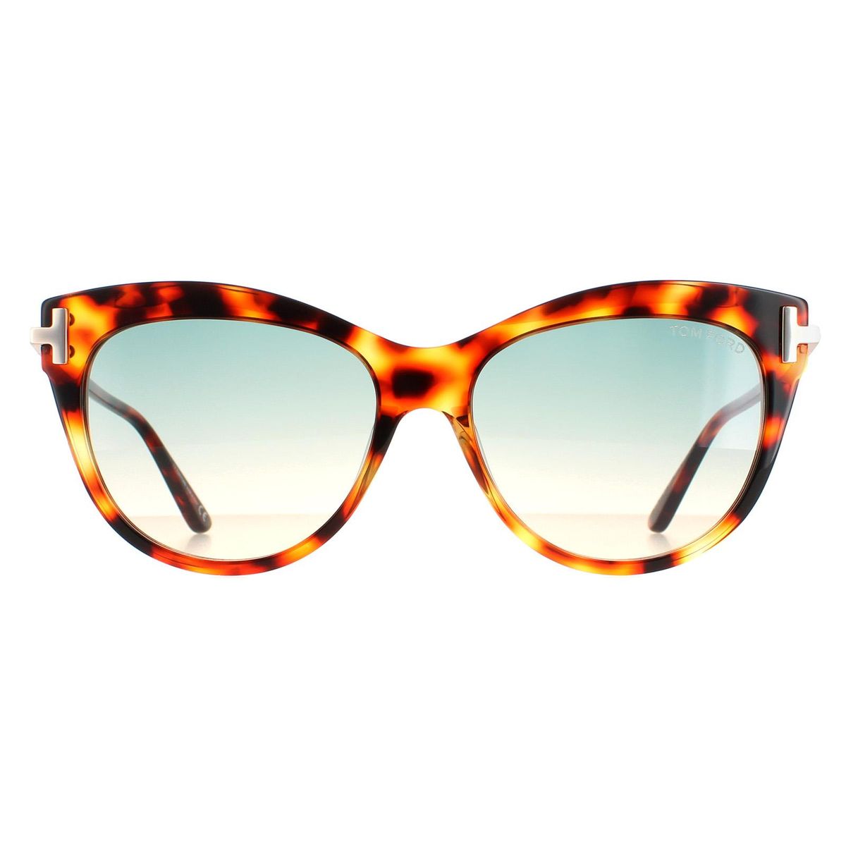Elegante Schildpatt-Katzenaugen-Sonnenbrille