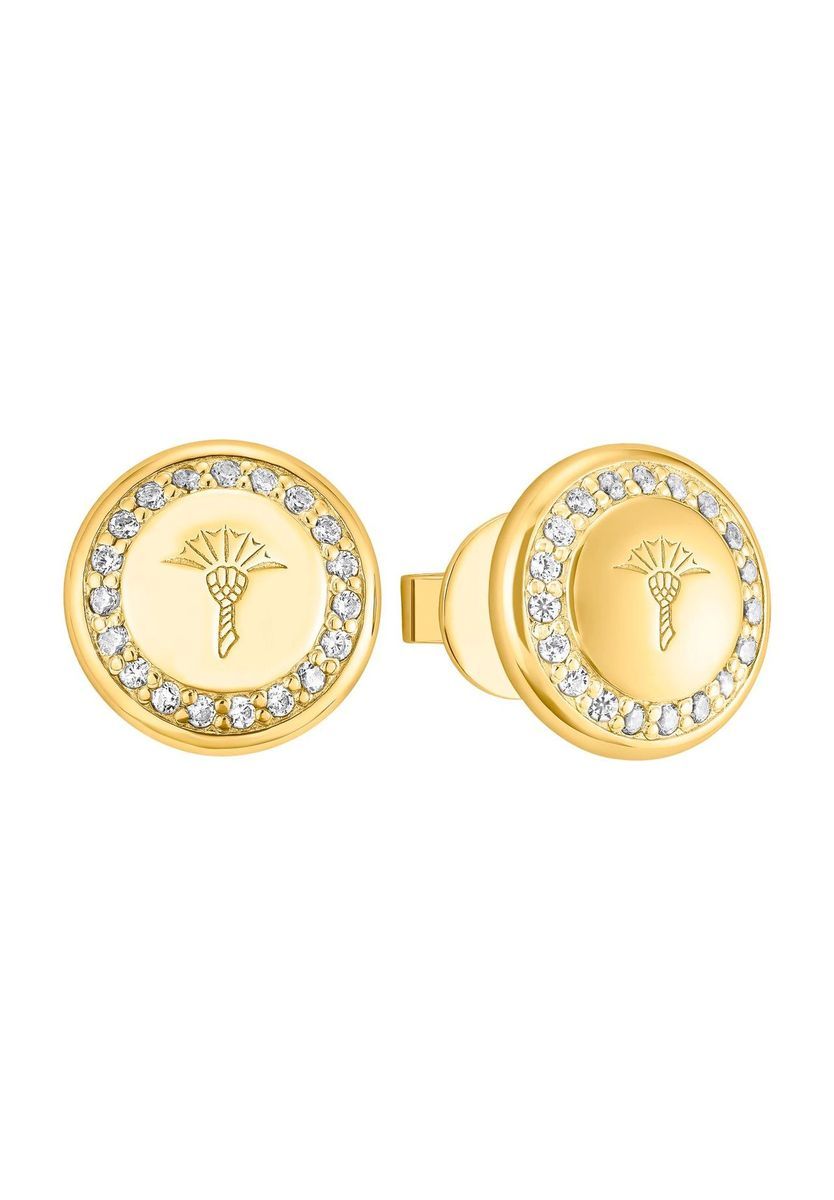 JOOP! Damen Ohrstecker "2030947", 925er Silber, gold