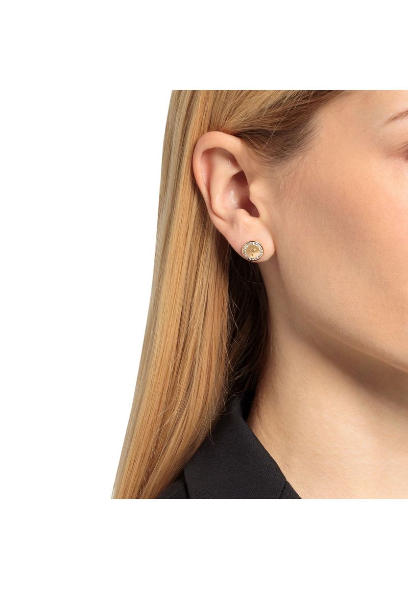 JOOP! Damen Ohrstecker "2030947", 925er Silber, gold