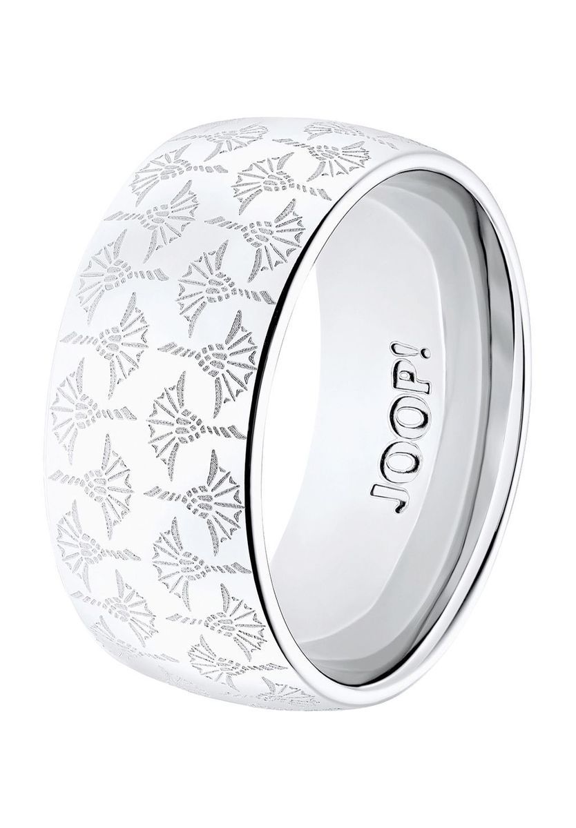 JOOP! Damen Ring, Edelstahl, silber, 54