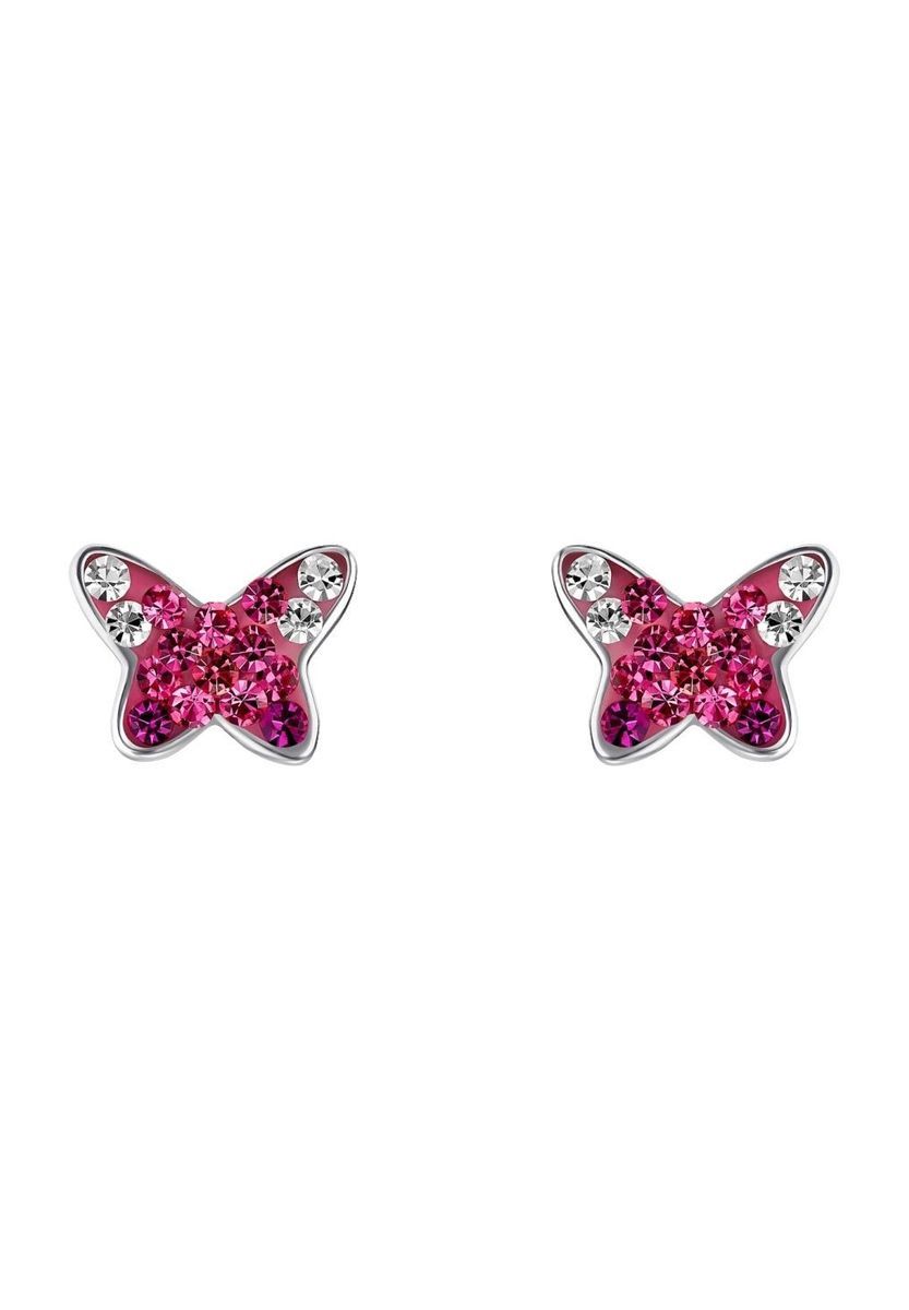 Kristall Schmetterling Ohrstecker Schmuck