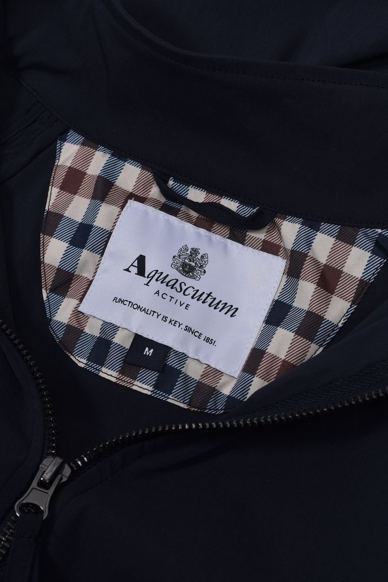 Klassische schmal geschnittene Harrington-Jacke
