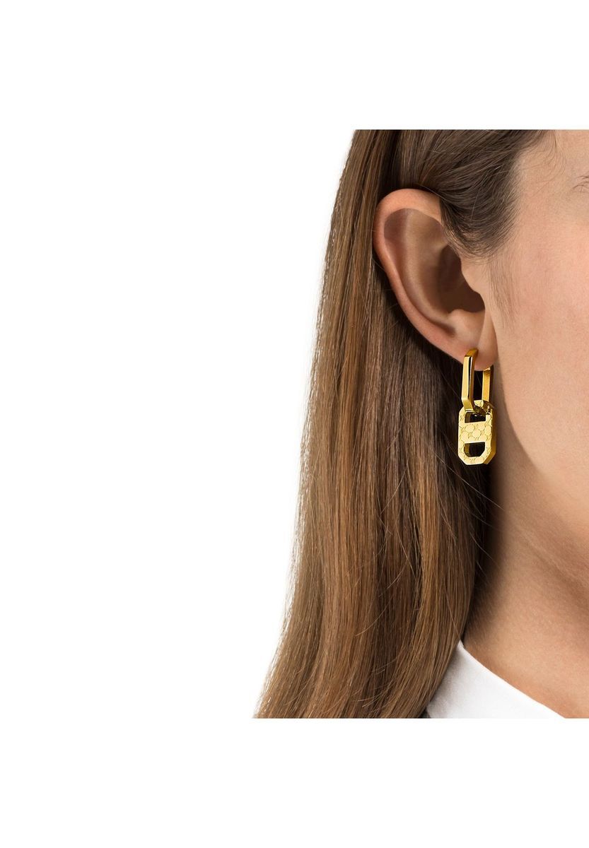 JOOP! Damen Creolen, Edelstahl, GOLD