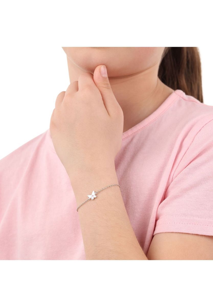 Sterling Silber Schmetterling Charm Armband