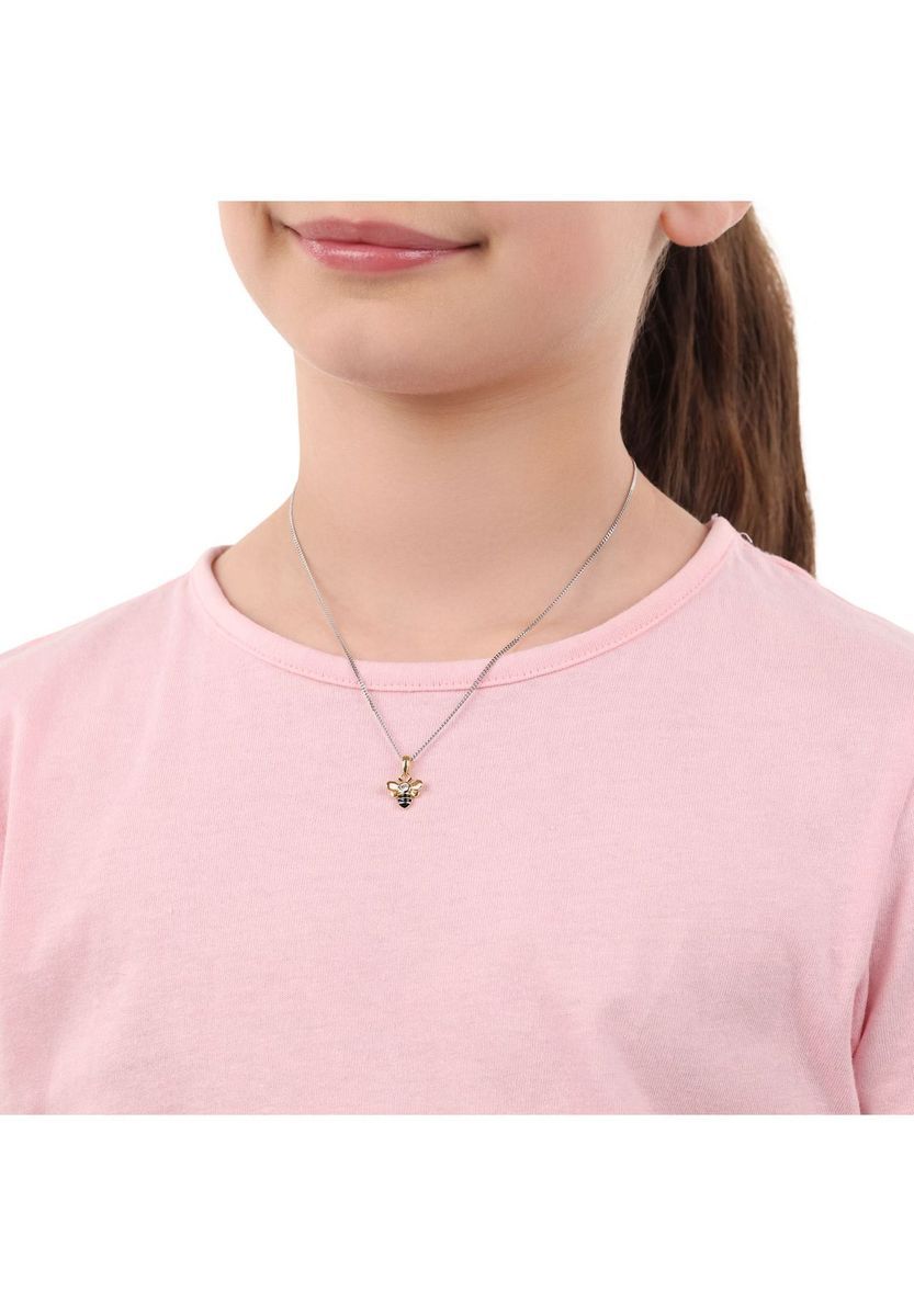 Biene Anhänger Halskette Sterlingsilber