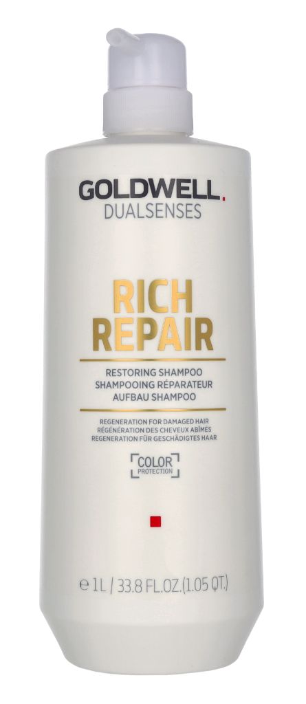 Goldwell Dualsenses Rich Repair Restoring Shampoo.