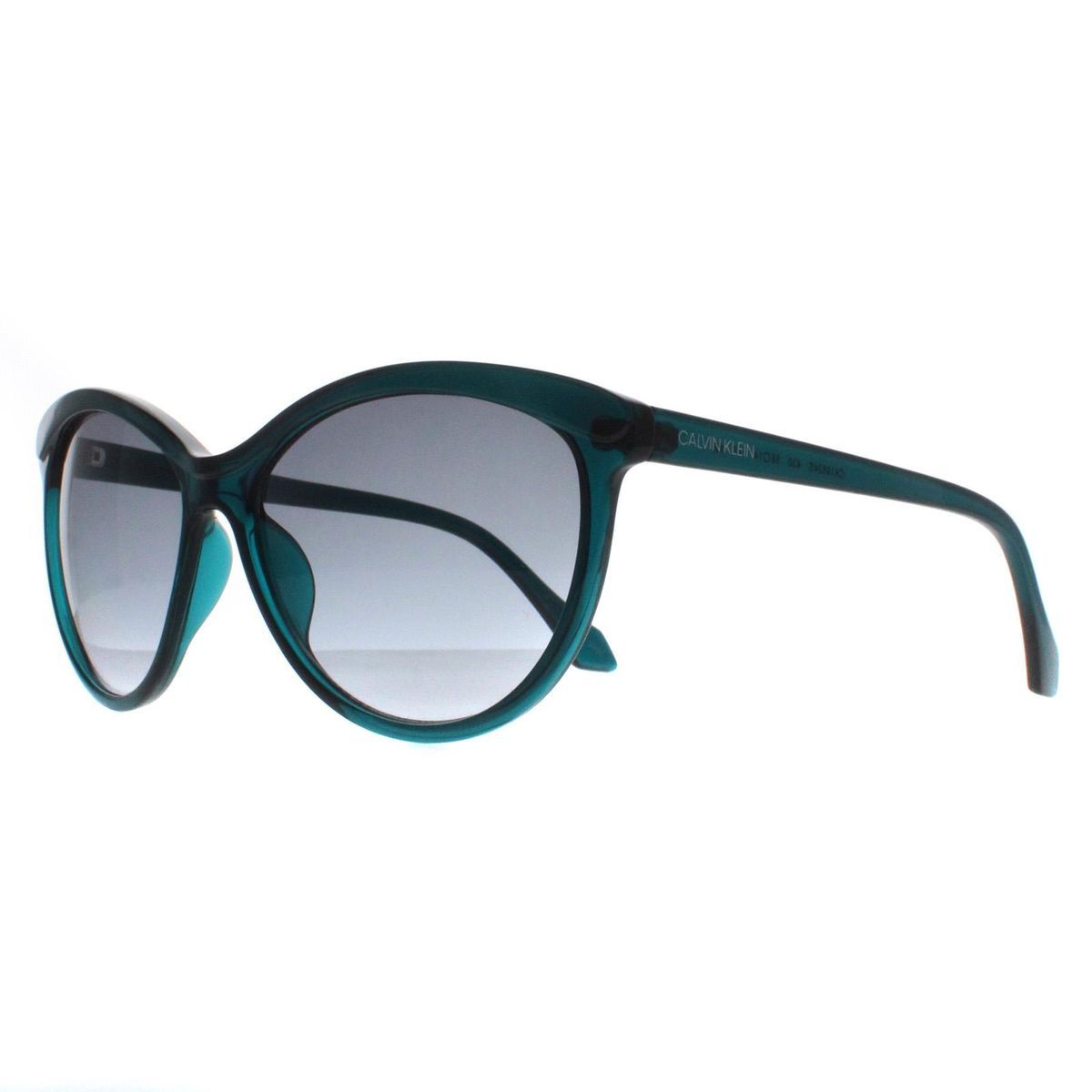 Cat-Eye-Sonnenbrille Türkis Farbverlauf