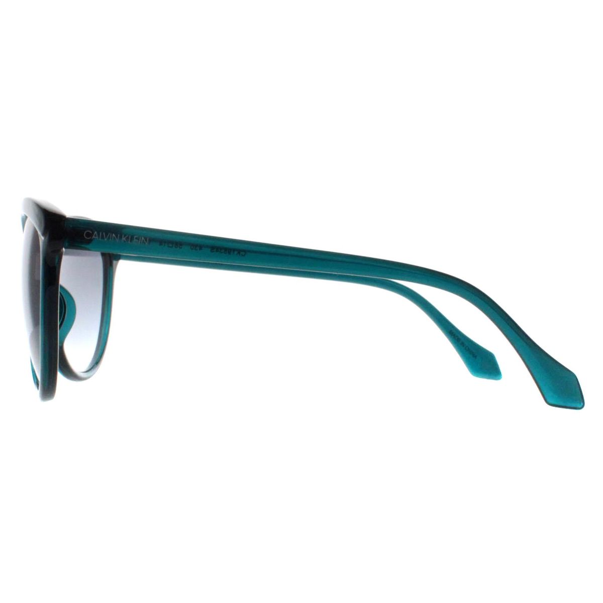 Übergroße Cat-Eye-Sonnenbrille mit Farbverlauf
