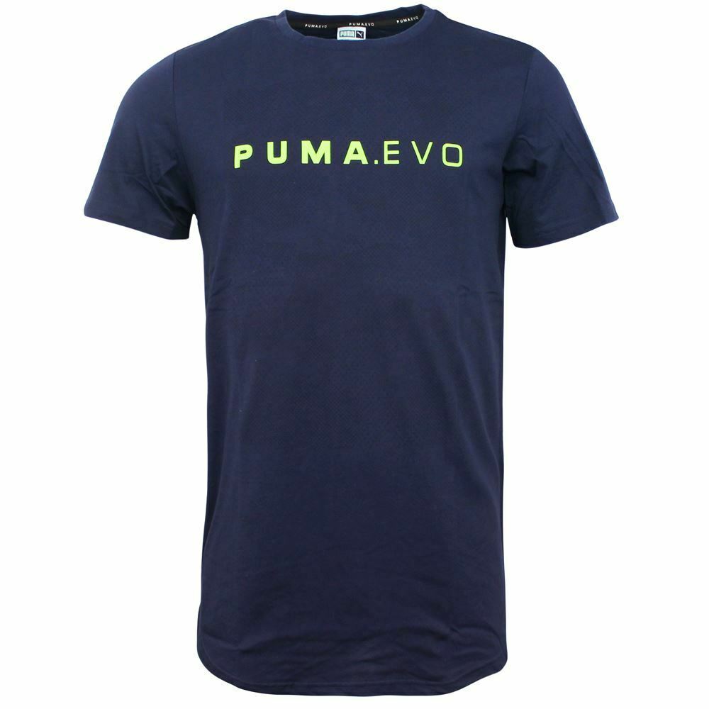 Herren Marineblau Kurzarm T-Shirt