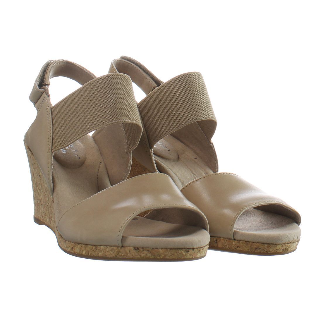 Riemchensandalen mit Keilabsatz