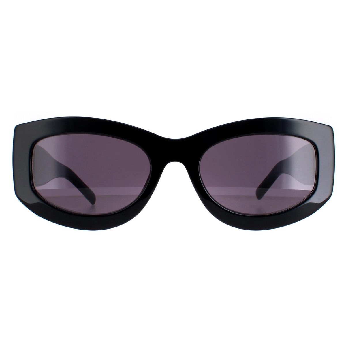 Markante Sonnenbrille mit rechteckigem Rahmen