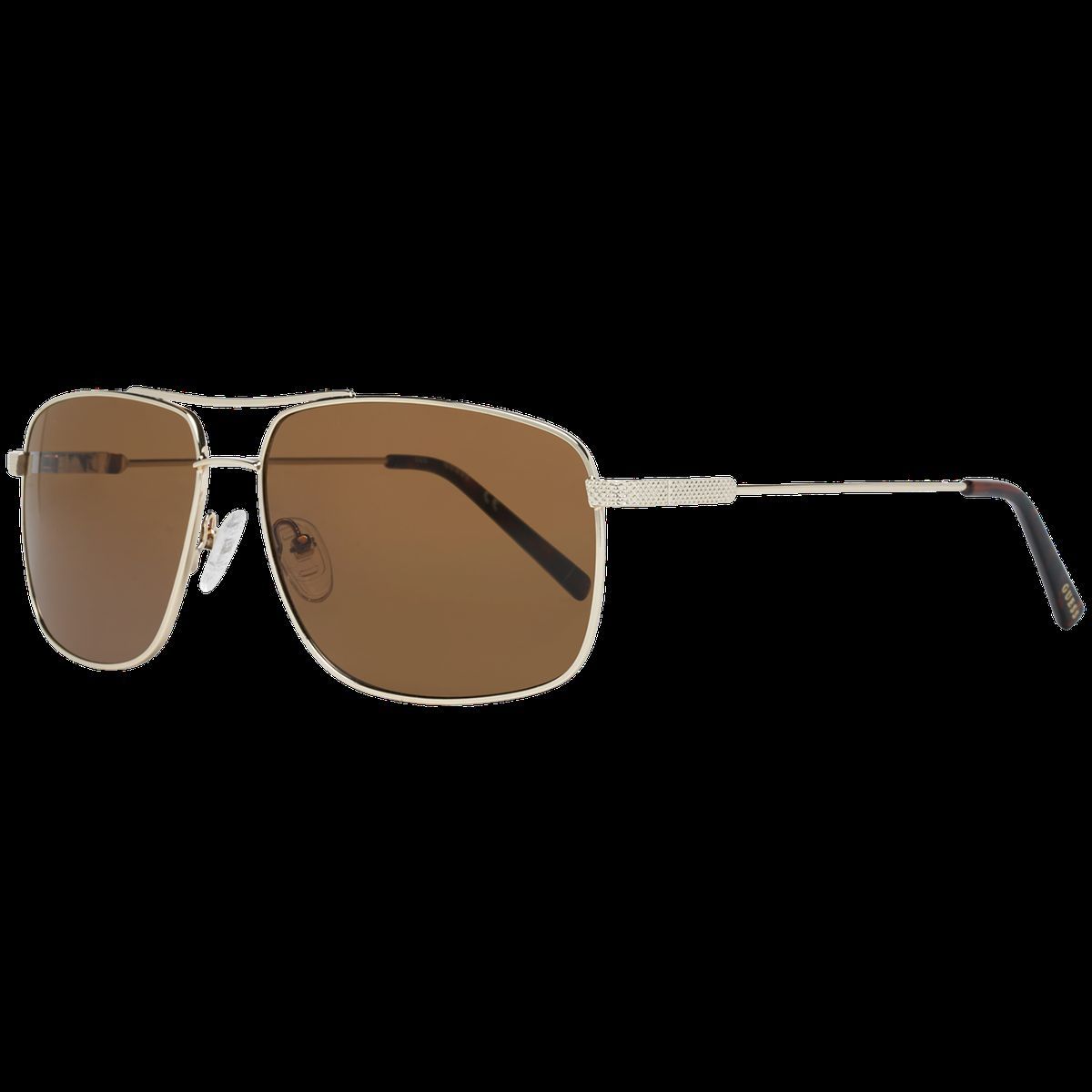 Goldene Pilotenbrille