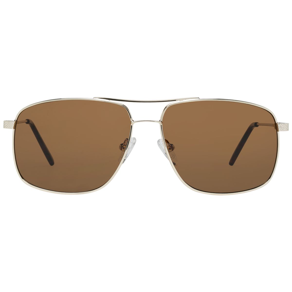 Zeitlose Pilotenbrille mit Doppelsteg